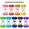 5 Minutes Colorful Hourglass Kitchen Timer Children's Toys Creative Sandglass Student Homework Sand Clock Gifts Home Decorations 5