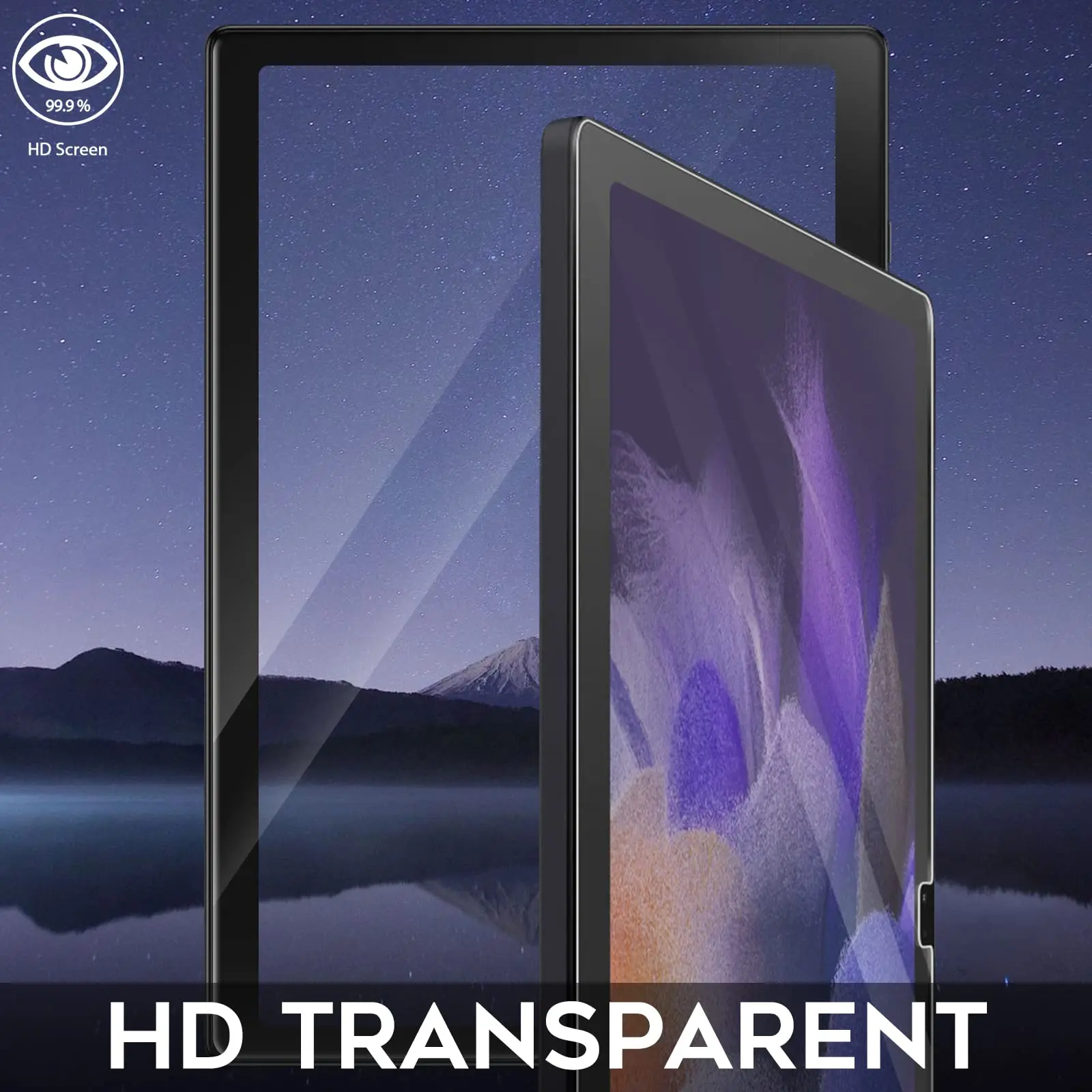 Protector de pantalla de vidrio templado para tableta, película HD transparente antiarañazos para Samsung Galaxy Tab A8 10,5 