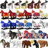 Military Medieval Building Blocks Solider Figures Knights Equipment Animal Accessories Mount Armor War Horse Mini Bricks MOC 1