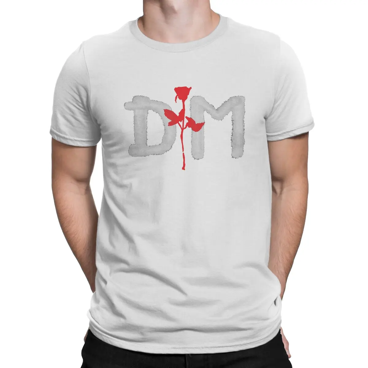 thumbnail image 1 of Camisetas de música de Pablho para hombre, camisetas divertidas de algodón, camisetas de cuello redondo, camisetas Depeche Cool Mode, ropa de manga corta de verano, 1 of 7