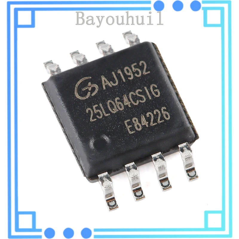 

10PCS Original Authentic GD25LQ64CSIG SOP-8 64M-bit 1.8V Serial Flash Chip