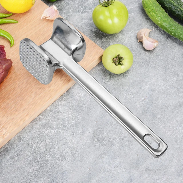 1Db Rozsdamentes Acél Hasznos Laza Húsos Érzelmezők Hús Kalapács Steak Kopogtatott Sertéshúshoz Konyhai Szerszámok - Image 5