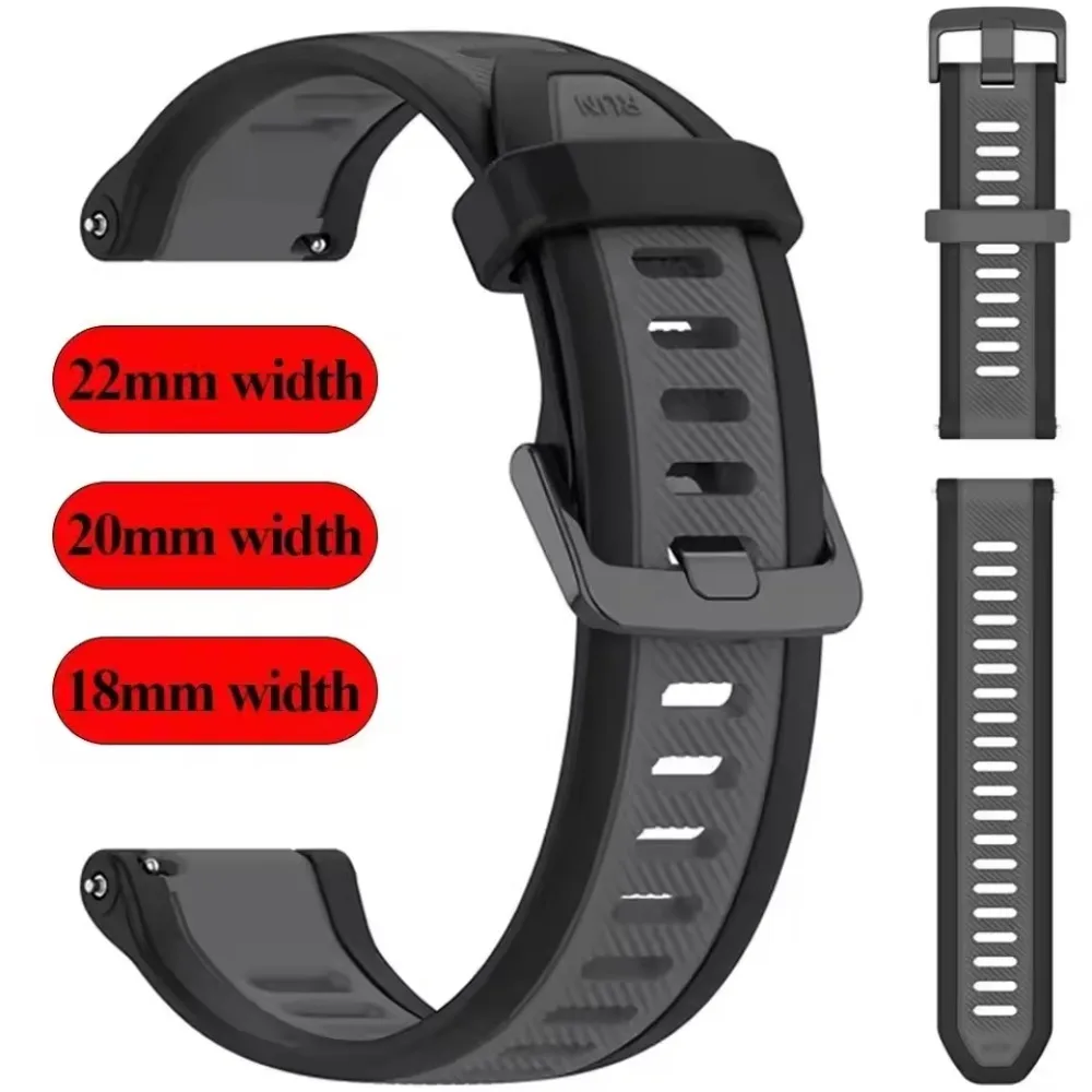 Official Silicone Strap - Comfortable Fit, Various Sizes and Colors Available