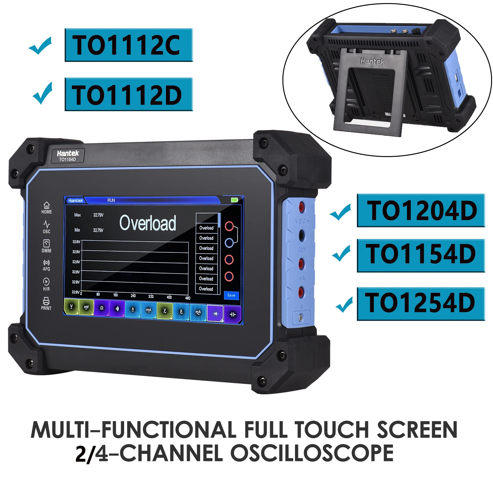 Touch Screen Oscilloscope Oscilloscope Hantek Oscilloscope Tablet