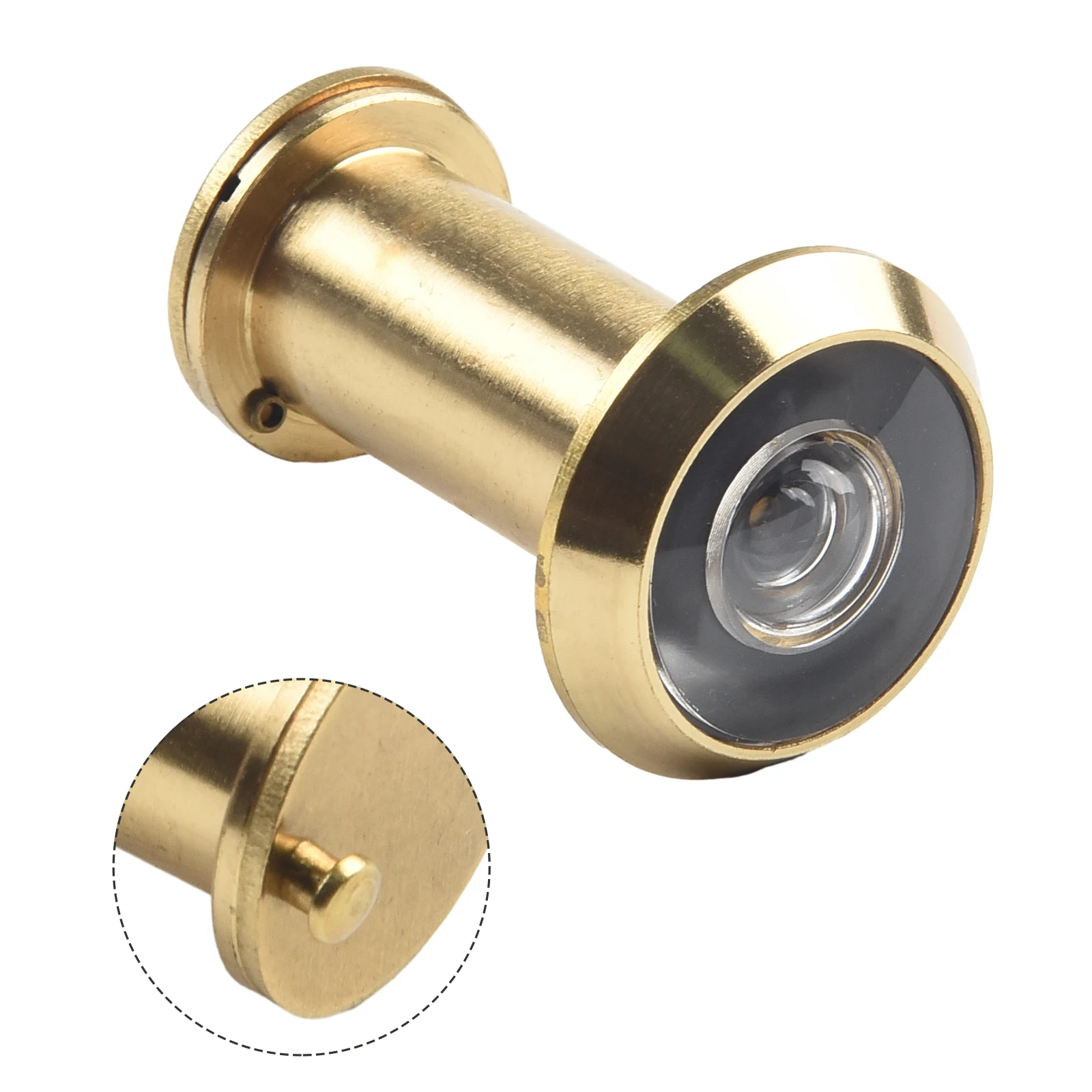 Description Picture 2 of item220 Degree Door Viewer Door Peephole Viewer 50-70mm Wide Angle Eye Sight Hole Glass Lens Anti-theft Security Door Hardware