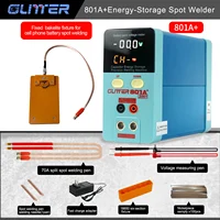 11.6KW Glitter 801A+ Spot Welder Household DIY 18650 Handheld Capacitor Energy Storage Spot Welder Mobile Phone Battery Repair 2