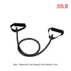 Hot Sale 5 Levels Resistance Yoga Pull Rope Bands with Handles Elastic Sports Bodybuilding Home Gym Muscle Training Fitness Band