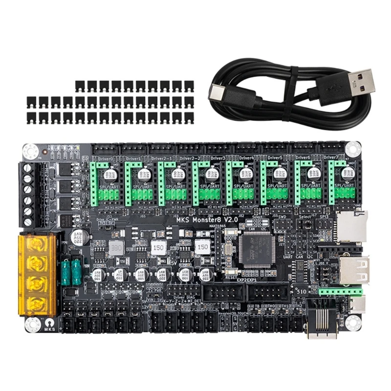 High-performance Monster8 32Bit Control Board Support MAX31865 Port Control Board Expansion Function Accessories