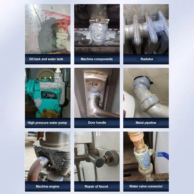Metal Glue Welding Glue With Scraper 85g Appliances Casting Metal Repair Paste Liquid Metal Welding Filler Metal Repair Paste