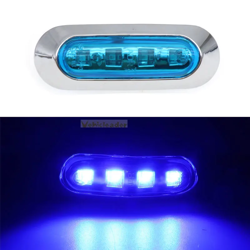 Led Marker Lights HEHEMM 10 X 3 LED Car Side Marker Lights Clearance Lamps Trailer Truck Bus Car Light 12V 24V-in Wire Connectors - Foto 13