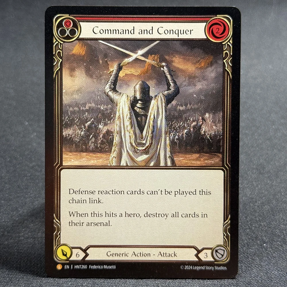 FAB Proxy Card Regular Card Command and Conquer Shelter from