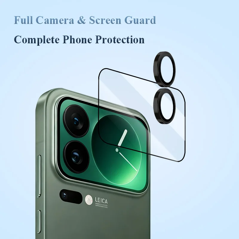 Enhanced Camera Lens Protector: Full Coverage Tempered Glass with Anti-Scratch & Anti-Fingerprint Features