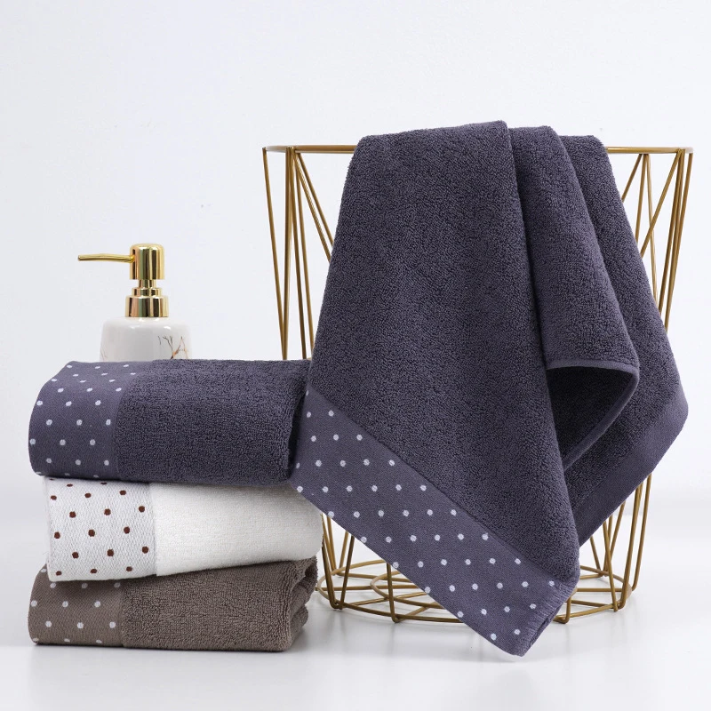 70x140cm Large size 100% Cotton Towel  Shower bath towel for Beach Hotel High Qualit and Absorbent Soft Non-shedding Adult Towel 5