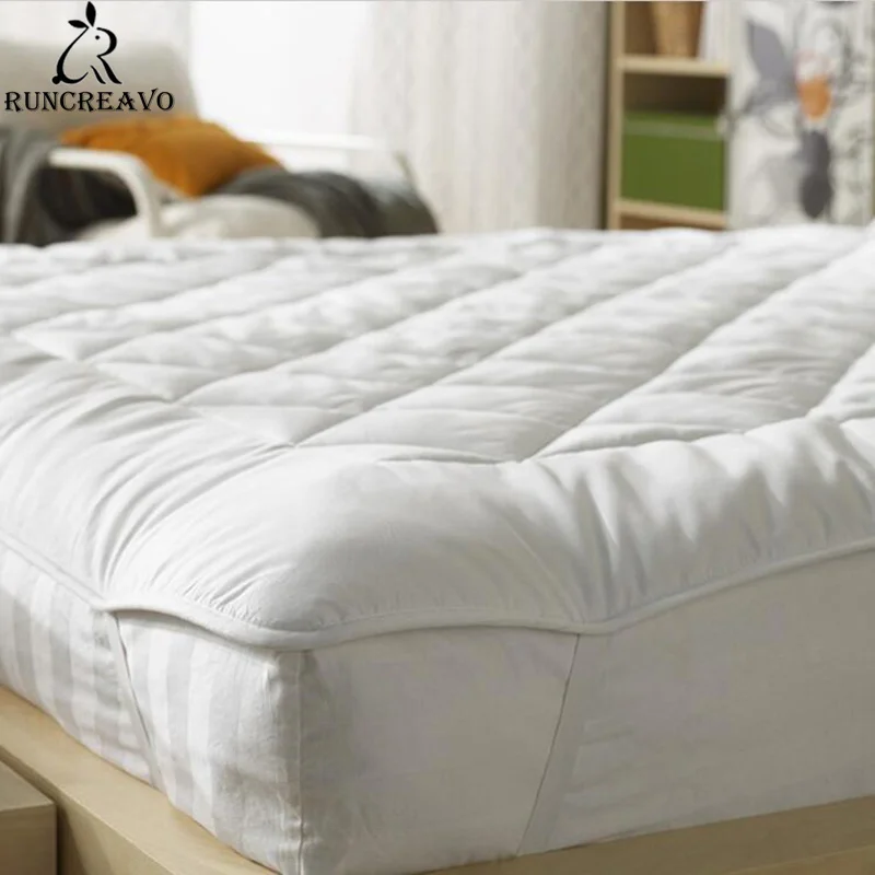 Mulberry Silk Bedding Mattress Topper 100 Silk Filled Bed Topper For