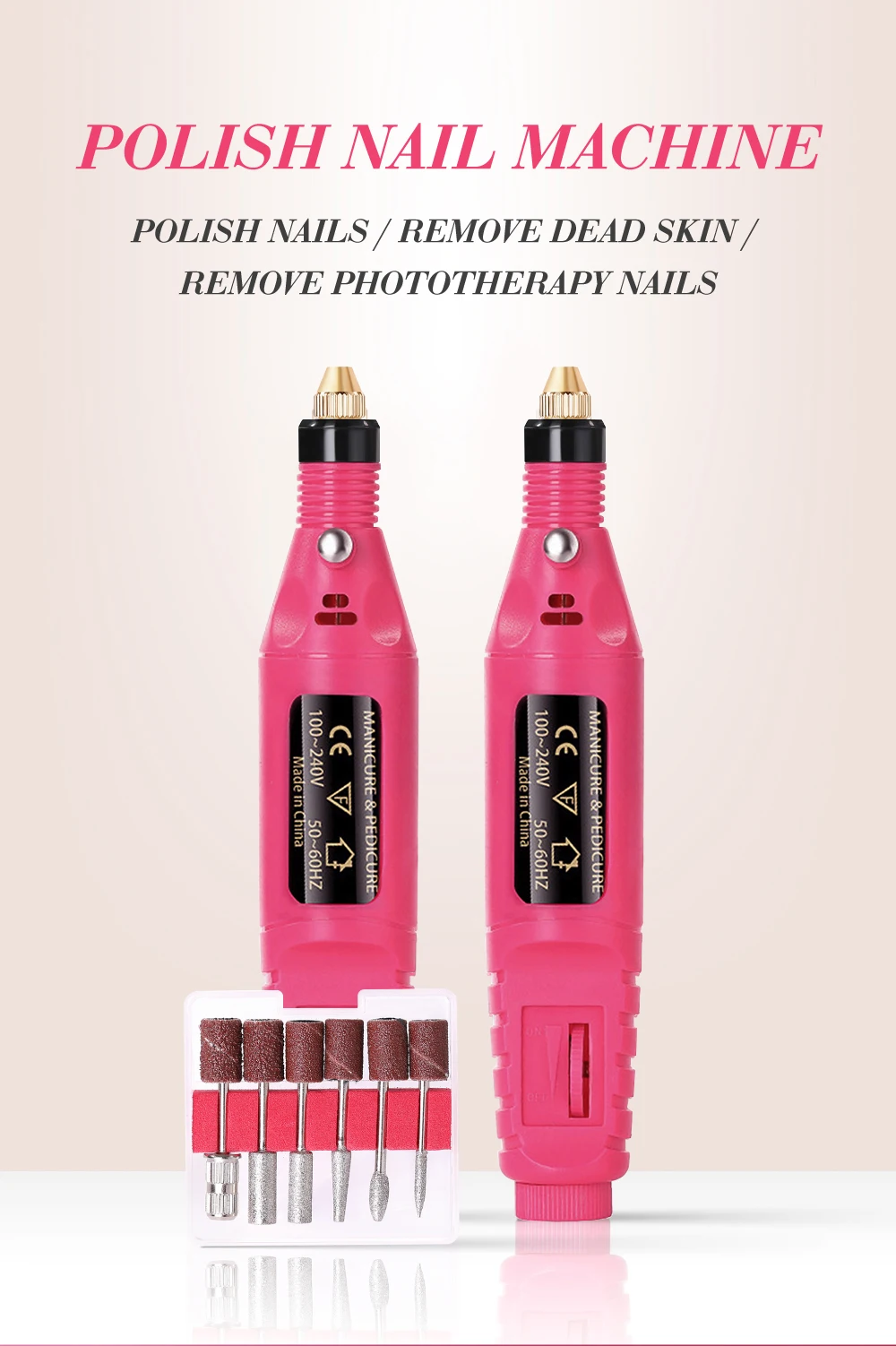 Professional Electric Nail Drill Set