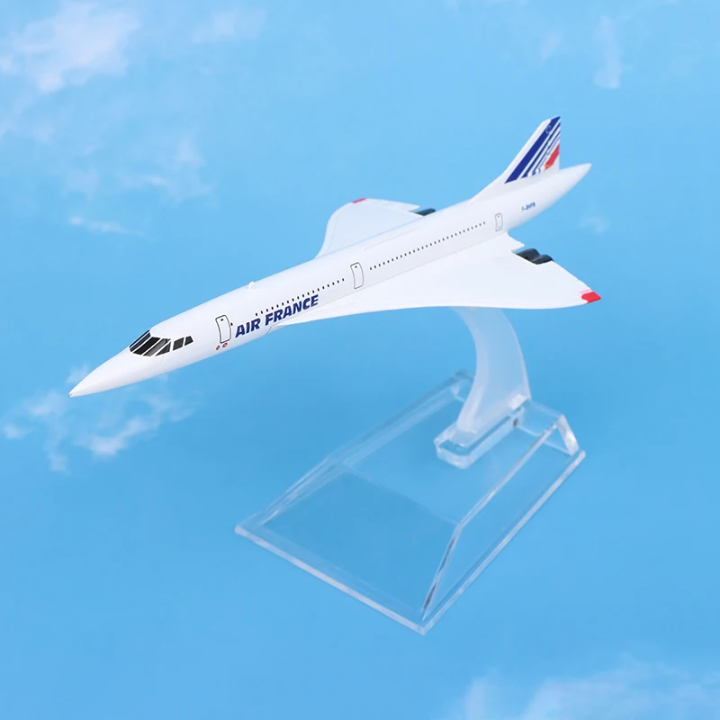 1:400 Concorde Air France Airplane Model Airliner Alloy Diecast Air Plane Model Toys Collection Home Decor Miniatures 3