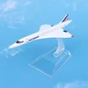 1:400 Concorde Air France Airplane Model Airliner Alloy Diecast Air Plane Model Toys Collection Home Decor Miniatures 3