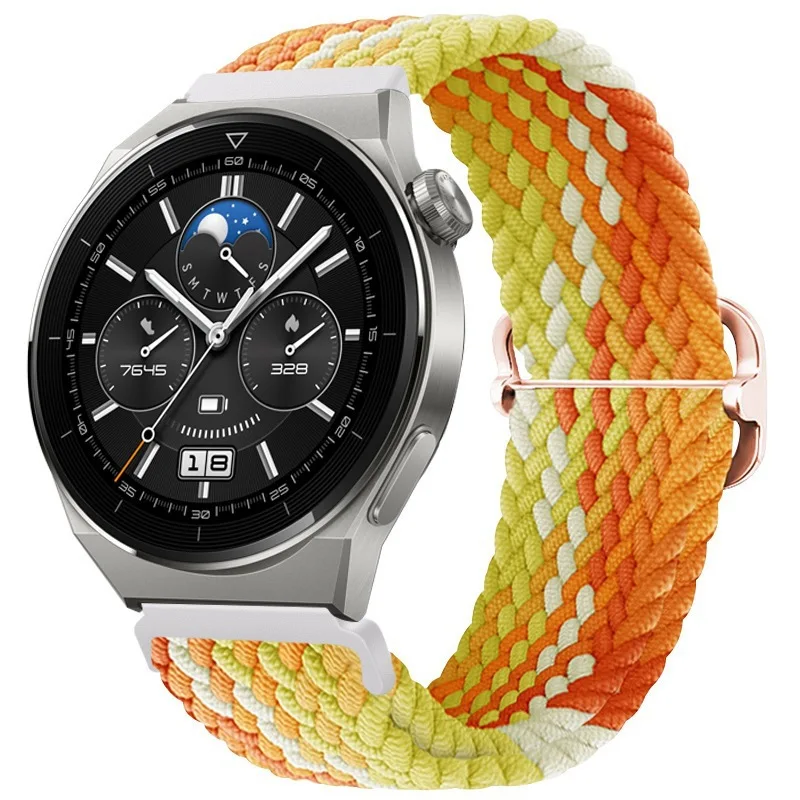 Braided Nylon Loop Smartwatch Strap - Universal Fit, 20/22mm
