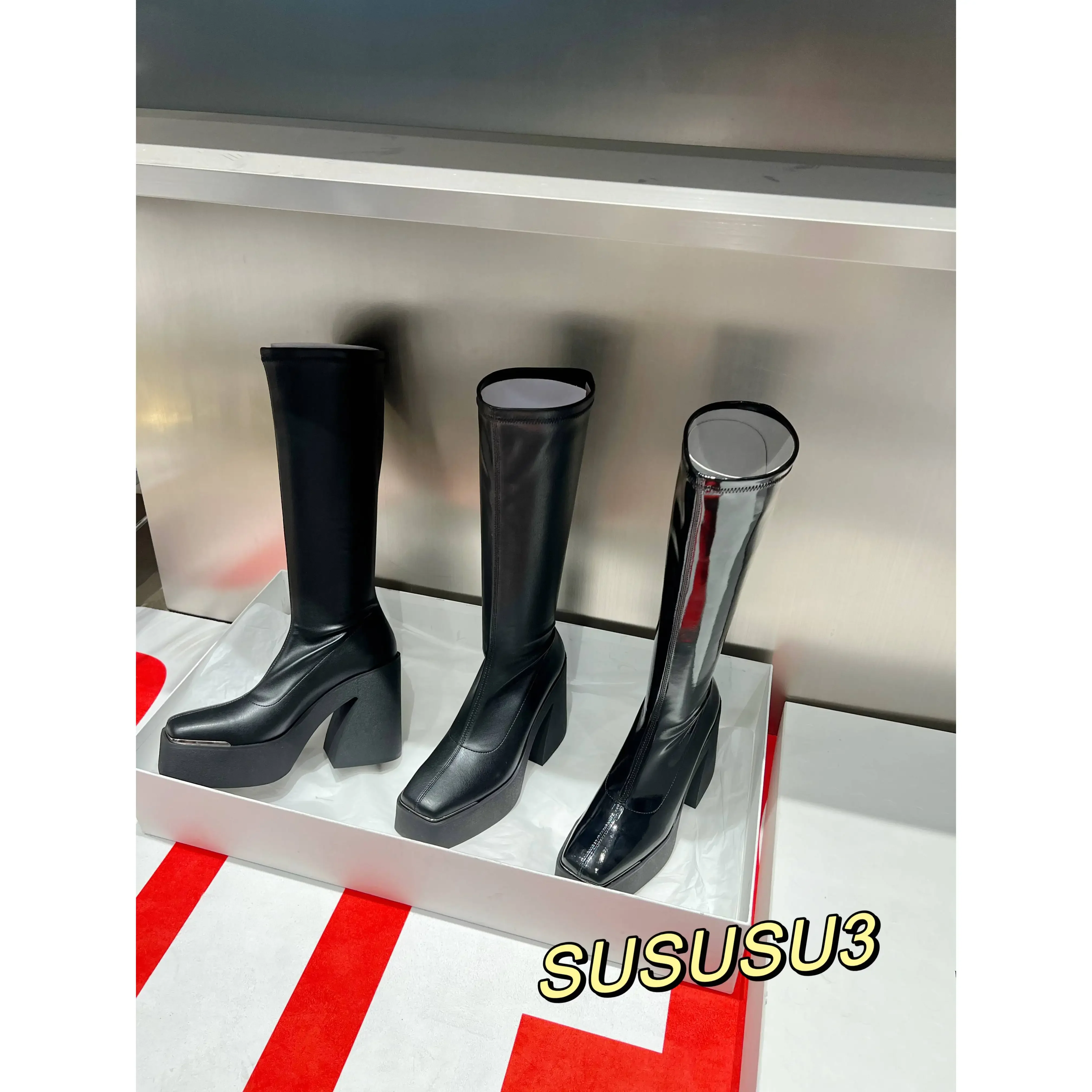 Donne Designer Naked Wolfe Sassy Stretch Platform Boots Sugar Booties Spice Xp Sin Scar Naughty Stable Slouchy Cowboy Boot