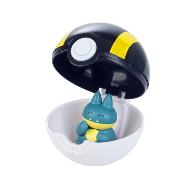 Genuine Pokemon Box Set Pocket Monster Pokeball Deformation Toys Pikachu Venusaur Charizard Gyarados Mewtwo Anime Figure Model Munchlax No Box