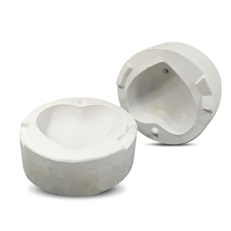 

Ceramic Mold DIY Growing Heart Shaped Gypsum Mud ing