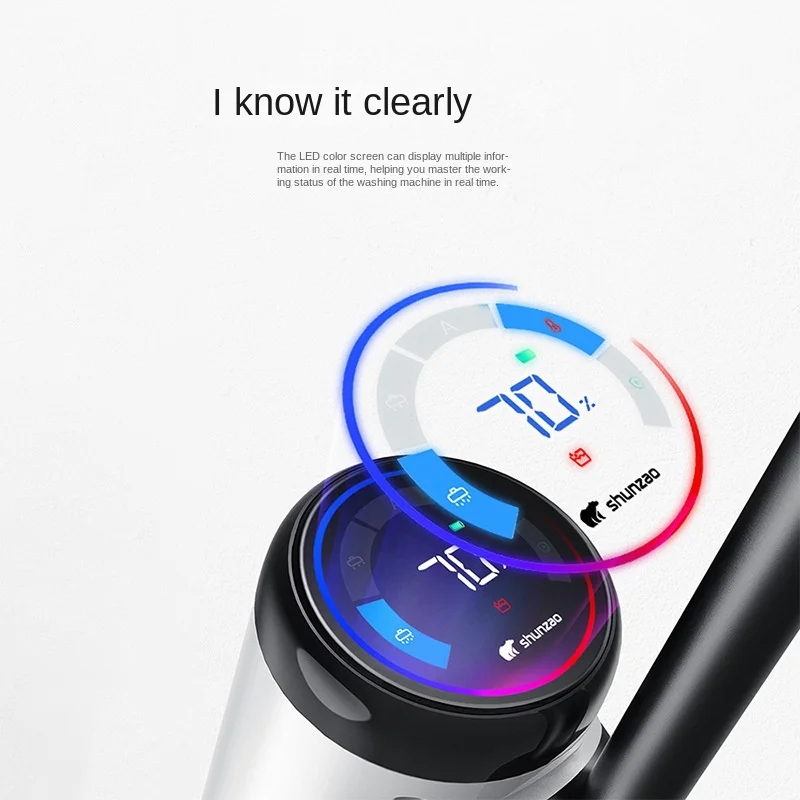 H100Pro Household Wireless High Temperature Intelligent Suction and Mopping Integrated Hot Water Floor Scrubber Kitchen Robots 3