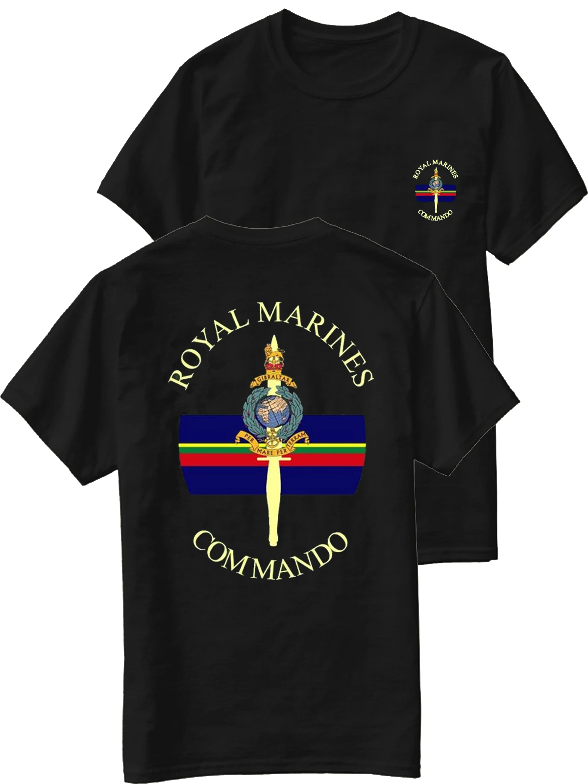Royal Marines 40 Commando T-Shirt Short Sleeve Casual 100% Cotton O-Neck Summer Mens T-shirt Size S-3XL 2