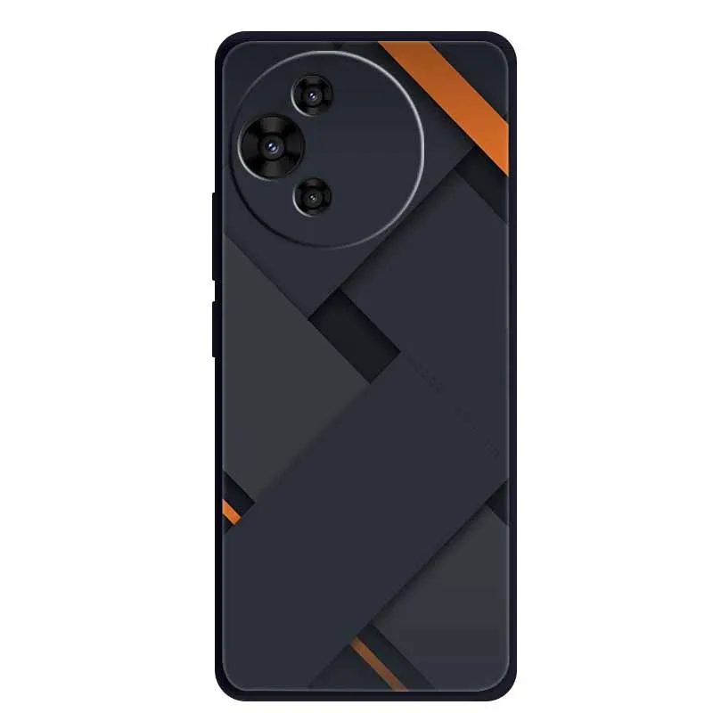 Luxury TPU Soft Silicone Back Cover with Floral and Love Design