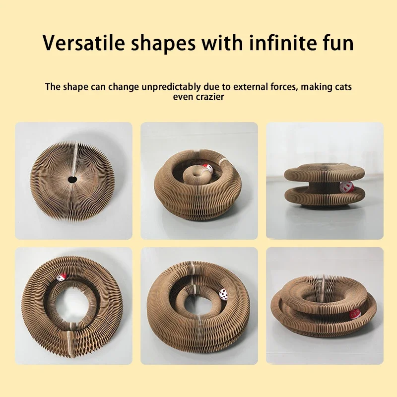 Corrugated Cat Scratcher Toy 6