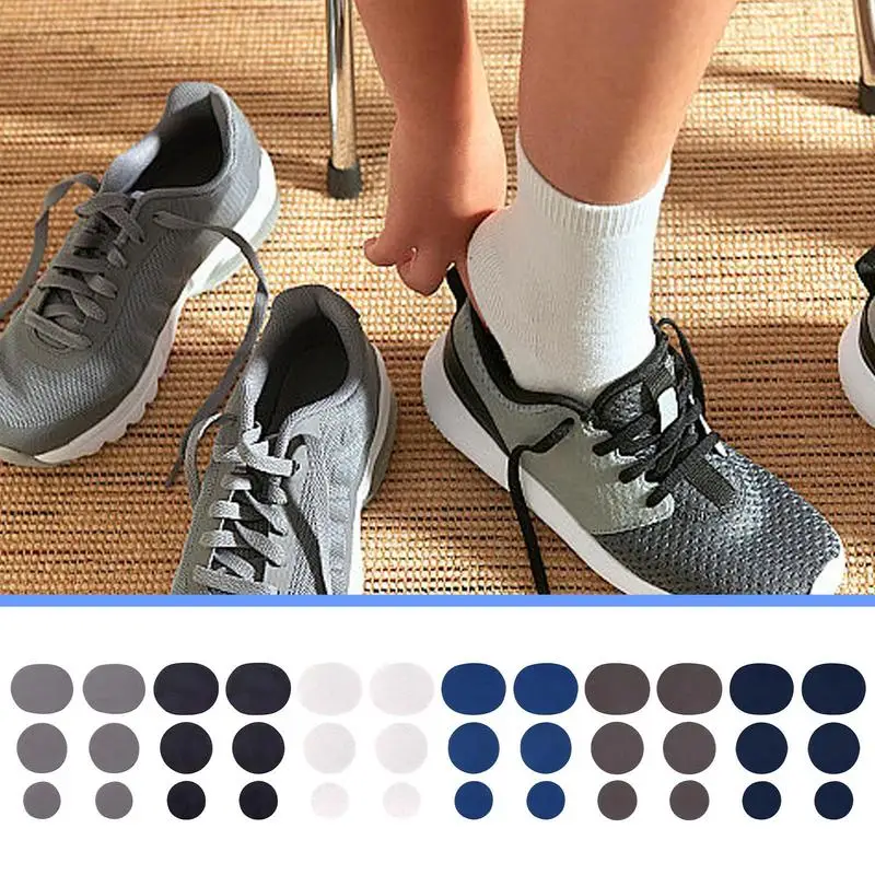Shoe Patches for Holes Anti-Wear Adhesive Toe Hole Repair Patches Footwear Repair Supplies for Sneakers Cloth Shoes Belts High