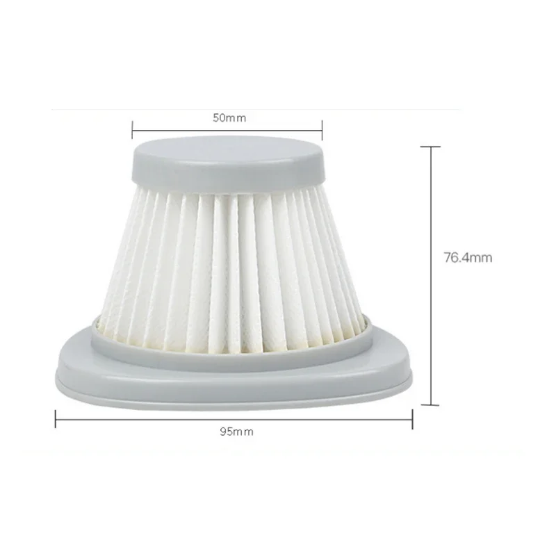 10PCS/6Pcs/5PCS /1Pcs HEPA Filter+10Pcs Filter Sponge Replacement for Iconic Brand Deerma DX118C / DX118M Vacuum Cleaner Parts