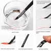 12pcs Professional Watercolor Paint Brushes Set Includes Round Flat Cat's Tongue Brushes Synthetic Hair for Watercolor Acrylic 4