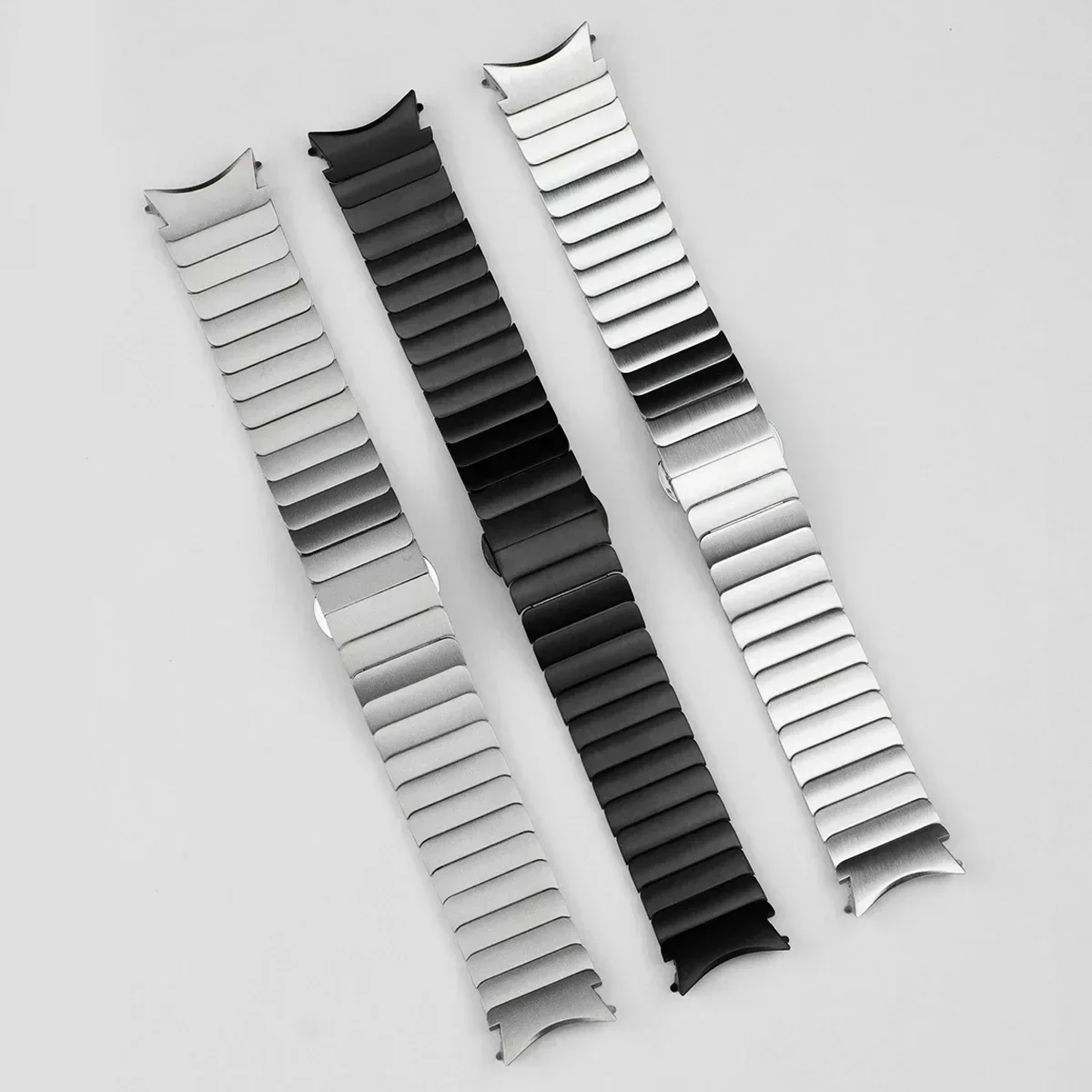 Bracelet for Samsung galaxy watch 6 classic 47mm 43mm band 4 42 46mm no gaps stainless steel strap for watch4 5 pro 44mm 40 45mm