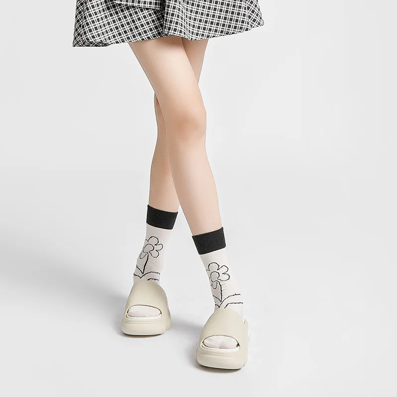 Kvinnors tjocka kuddar Sliders med mjukt skum Supermjuka halkfria tofflor för inomhus utomhus_voghion.com