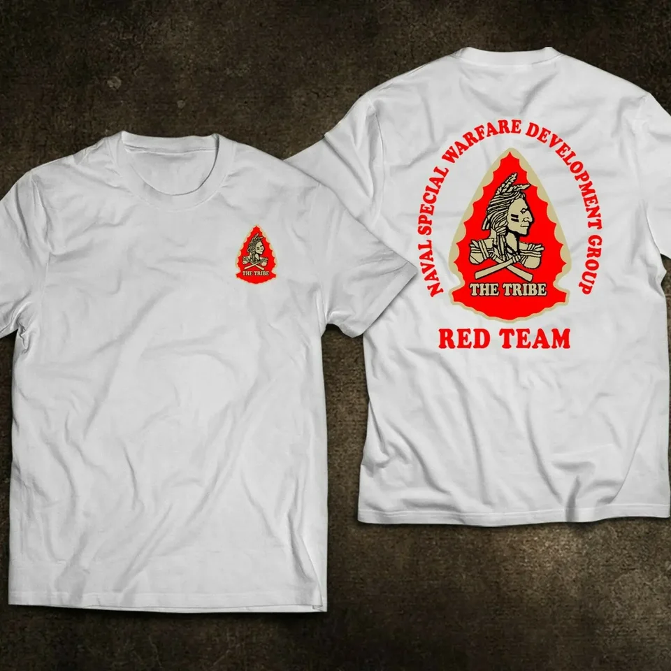 Naval Special Warfare Development Group Red Team The Tribe T-Shirt 100%  Cotton O-Neck Summer Short Sleeve Casual Mens T-shirt - AliExpress, image size:960x960