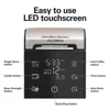5-in-1 International Coffee Machine Brew Pods Grounds Carafe Touchscreen Reservoir Compact 6