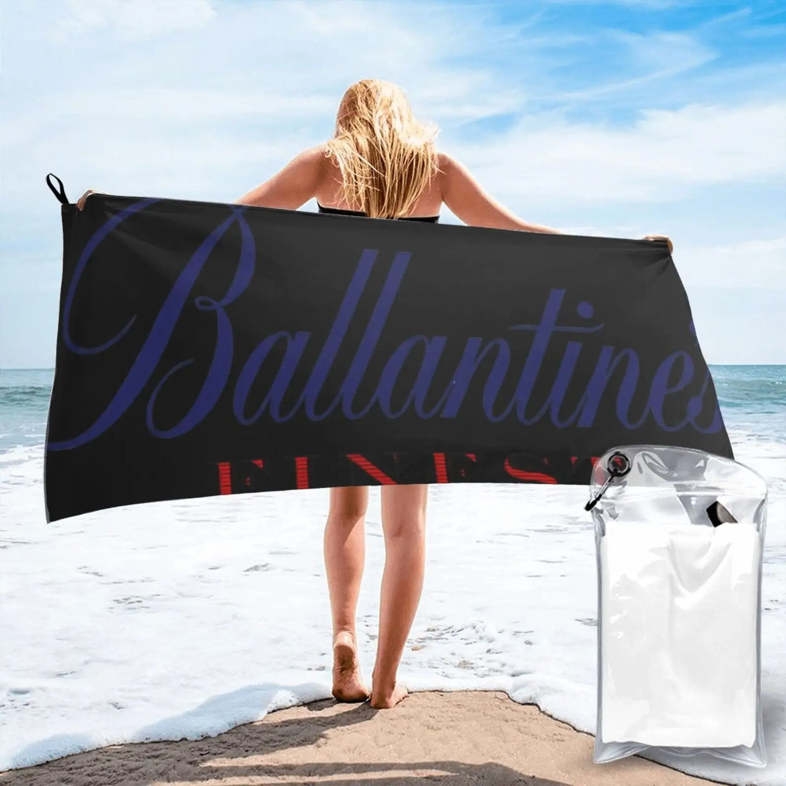 Ballantines Finest Scotch Whisky By Beach Towel Xxl Beach Towel For Home Large Bath Towel Beach Blanket Bath-House Towel Beach