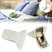 6/12Pack Padded Comforter Clips White Padded Duvet Clips Comforter Fasteners Prevents Comforters From Moving Inside Duvet Cover 1