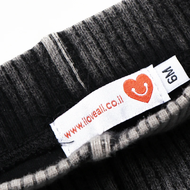 2024 Gerippte schwarze Washed-Sets mit Kordelzug, Winterkleidung, Kleider für Mädchen, Kindershirts und Babyhosen, schwarze mehrlagige Kleider – Detail 31