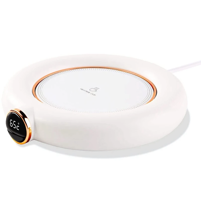 

Нагреватель для кофейной кружки, подогреватель кофе для стола, автоматический электрический подогреватель напитков с 3 настройками температуры