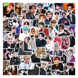 Kpop Idol Sticker Set - Decorative Fan Gift Collection (110 Pieces) (110PCS)