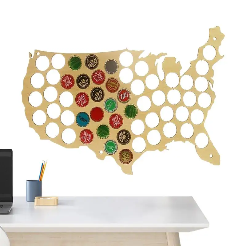 

Настенная пивная карта, пивная карта, крышка, коллекционные поделки, Настенный декор, подарок для пива для мужчин и влюбленных пива для друзей и семьи, которые любят