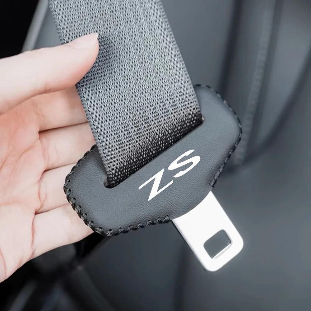 2pcs Car Seat Belt Clip Extender Safety Seatbelt Lock Buckle Plug Cover Safety Buckle For Morris Garages MG ZS HS seat belt extender seat belt clip car seat belt accessory