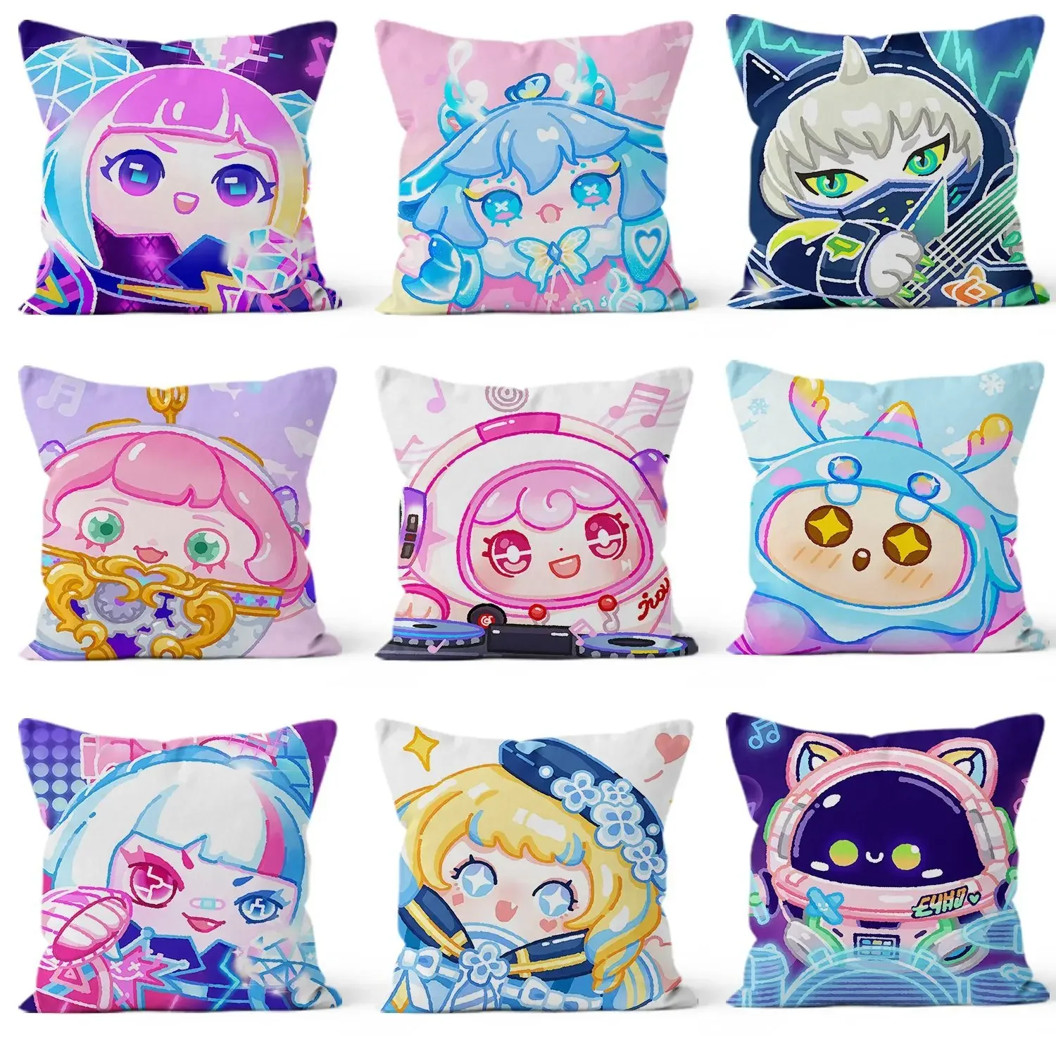 

Egg Party Doll Throw Pillow Cushion Home Sofa Pillow Decoration Car Waist Protection Office Lunch Break