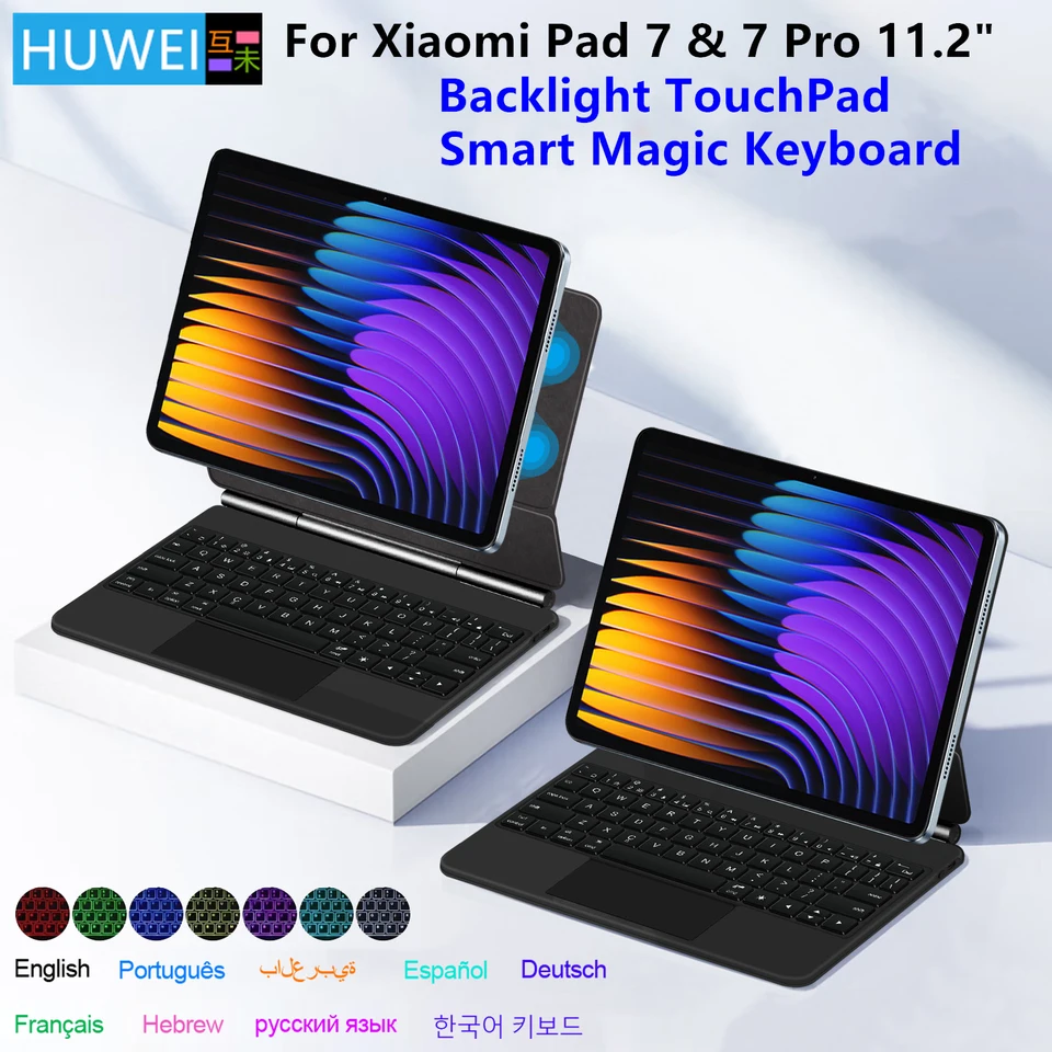 Xiaomi Pad 7sPro 12GB + 256GB ＋マジックキーボード Magic Keyboard Case For Xiaomi Pad 7 Tablet for Xiaomi Mi Pad 7