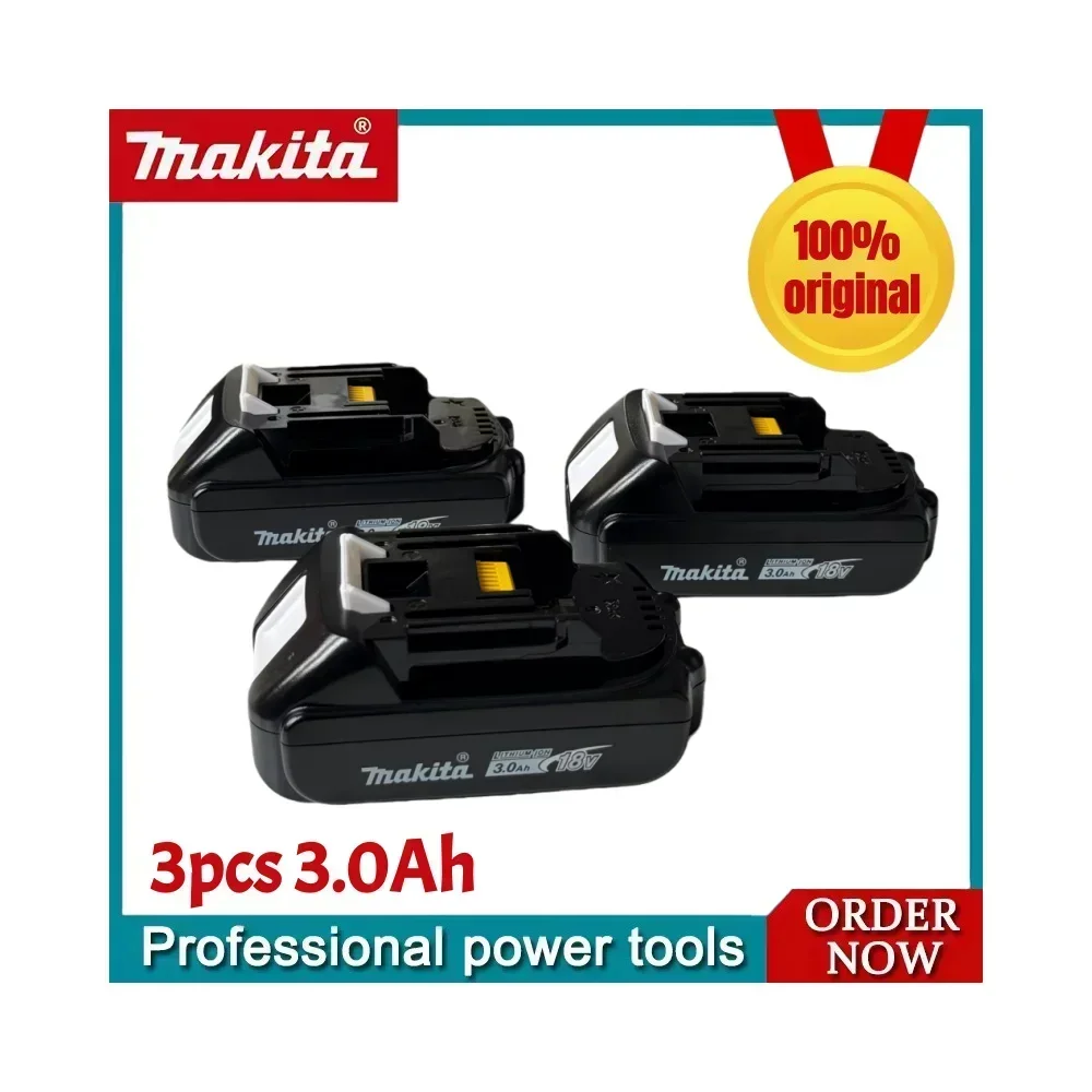 Makita 3.0Ah x 3