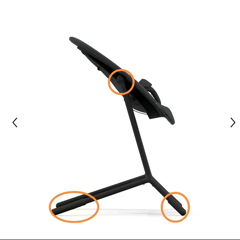 Adattatore Per Cestello Per Sedia Da Pranzo Compatibile Cybex Lemo Baby Adaptateurs Bebe Chair Foot Extension Rod