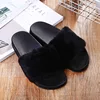 Women's Slippers Fuzzy Soft House Slippers Plush Furry Warm Open Toe Fluffy Breathable Home Shoes 1