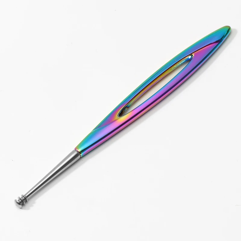 Stainless Steel Dead Skin Remover Nails Cuticle Pusher Cutter Fork Spoon Scraper Gel Polish Push Manicures Nail Accessory