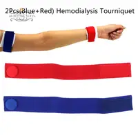2Pcs Medical Hemodialysis Tourniquet Nursing-specific Dialysis Plus Flexible Venous Hemostatic Buckle Strap 1